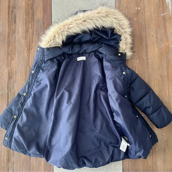 H&M Girls Winter Coat Jacket size 6 - Picture 4 of 4